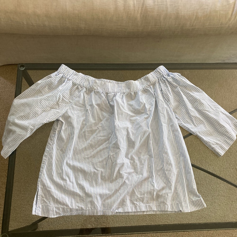 Madewell off shoulder top